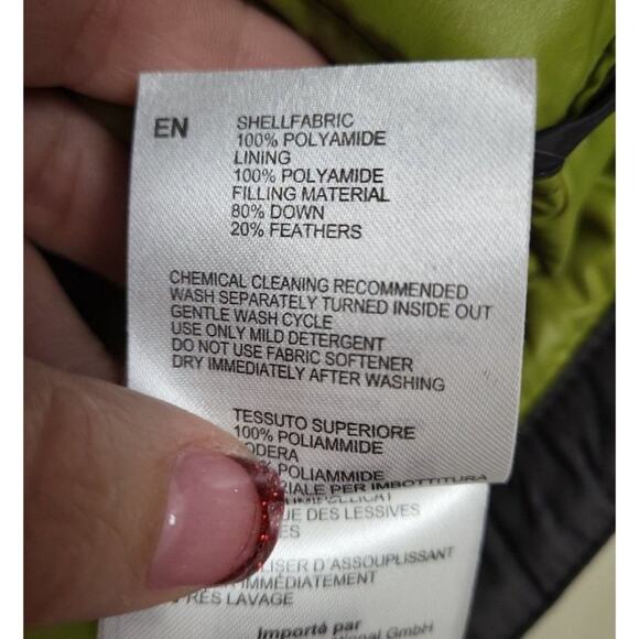 Marc O' Polo Men's S Down Filled Puffer Vest Brown Green Insulated Outdoor Layer - Picture 8 of 9